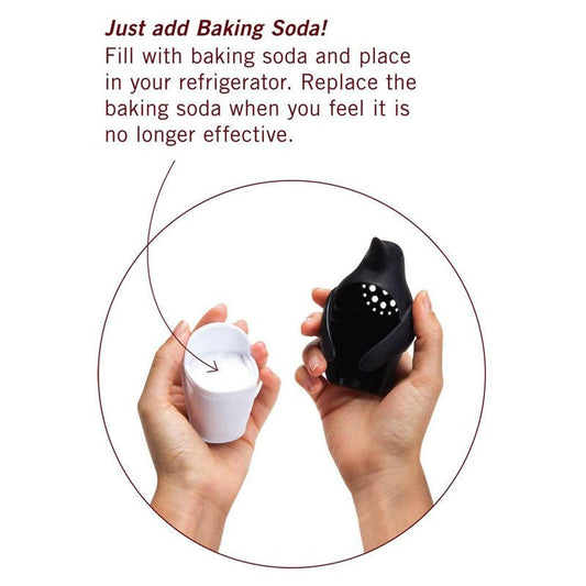 Penguin refrigerator deodorizer box deodorant plastic box refrigerator deodorizer household preservative box - woweryshop