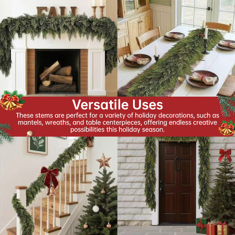 275cm Artificial Cypress Wreath - Home/Outdoor Party Decor