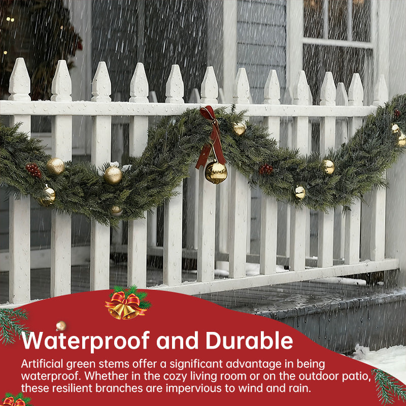 275cm Artificial Cypress Wreath - Home/Outdoor Party Decor