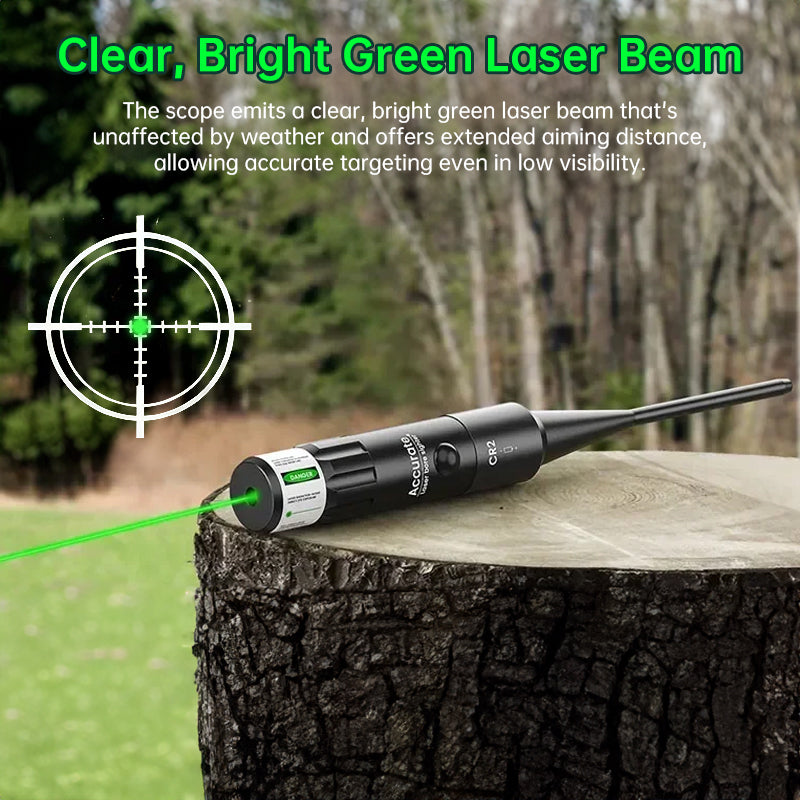 .177-.50 caliber rifle red/green tactical barrel sight kit, button-switch laser pointer, for Airsoft/hunting